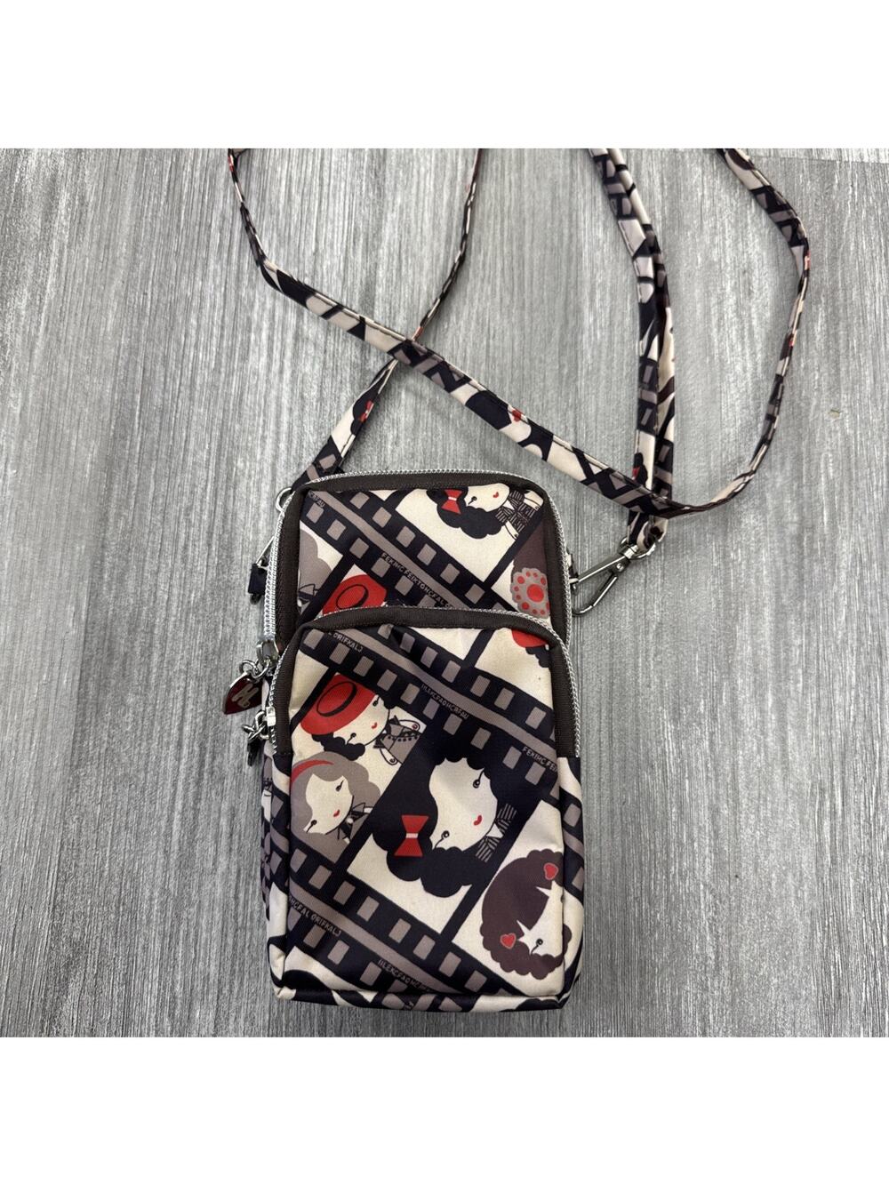 Harajuku Lovers Crossbody Pink HL Zipper Pull